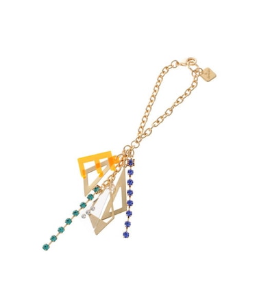 アクリルイニシャルチャームE