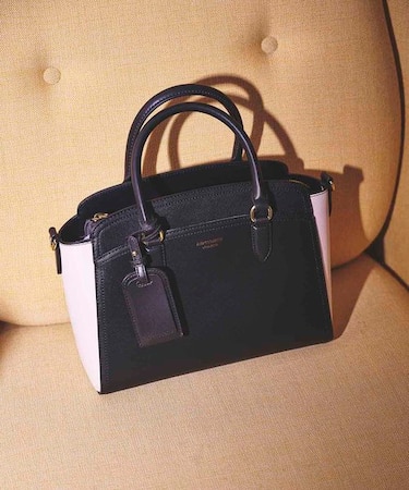 ラウンドプレーントートバッグ《2way・ショルダーバッグ》