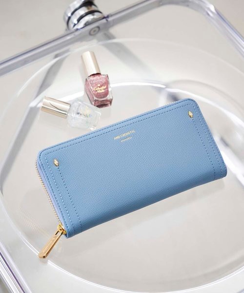 &chouette/プチビジューラウンド長財布 アンドシュエット & chouette プチビジューラウンド長財布 (オフ