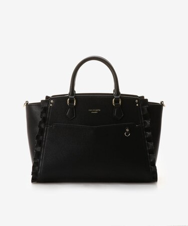 《推し事バッグ》クリアポケット付きトートバッグ