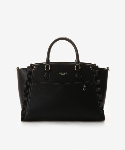 《推し事バッグ》クリアポケット付きトートバッグ