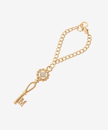 イニシャル鍵チャーム M