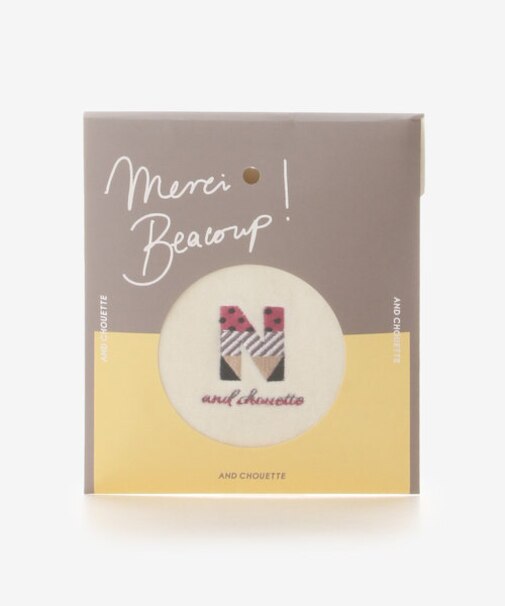 イニシャルハンカチタオル N