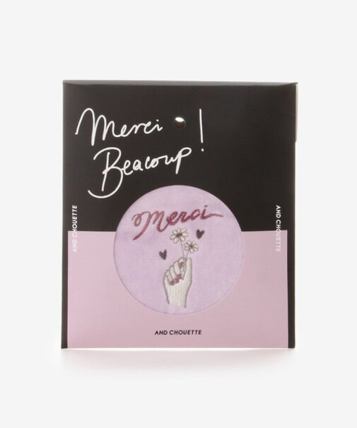 「merci」ハンカチタオル