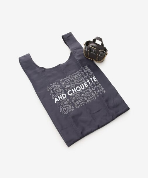 ミニミニチャームエコバッグ　チェック