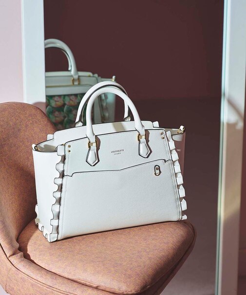 《推し事バッグ》クリアポケット付きトートバッグ