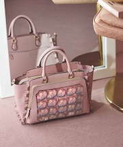 《推し事バッグ》クリアポケット付きトートバッグ