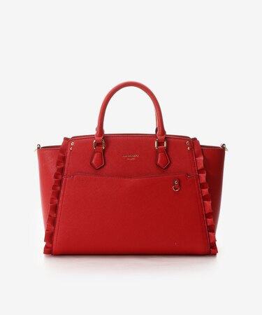 《推し事バッグ》クリアポケット付きトートバッグ