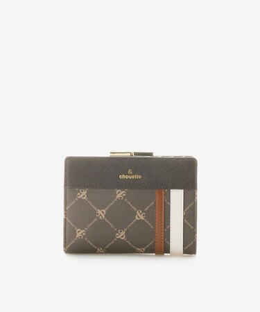 モノグラム スポーティーライン口金2つ折り財布