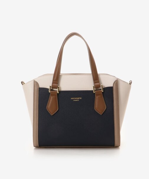 オープンポケットハンドバッグ