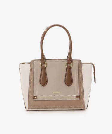 新型バイカラー2wayハンドバッグ