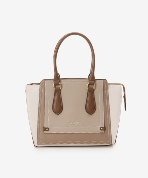 新型バイカラー2wayハンドバッグ