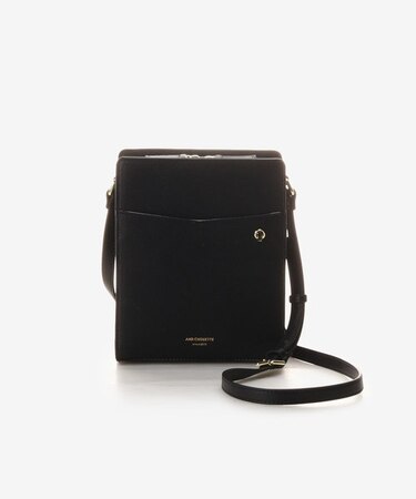 《推し事バッグ》クリアポケット付き縦型ショルダーバッグ