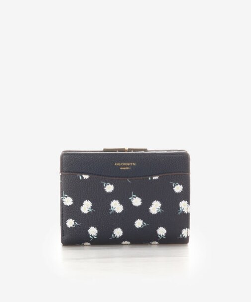 デイジーモチーフ口金２つ折り財布