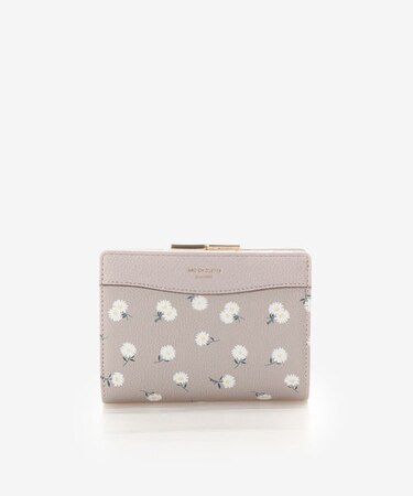 デイジーモチーフ口金２つ折り財布