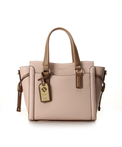 バイカラーシンプルハンドバッグ