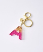 カラフルアクリルイニシャルチャームA