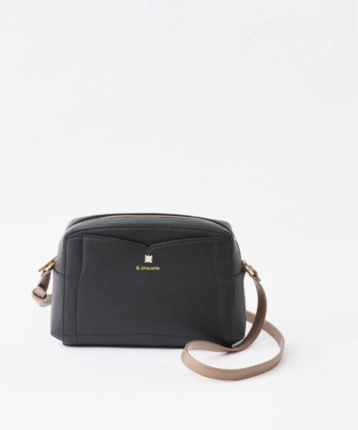 ビジュー付きショルダーバッグ