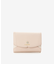 ビジュー付き折財布