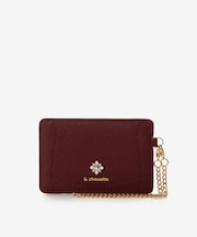 ビジュー付きパスケース