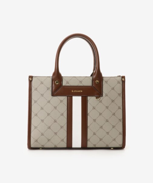 モノグラム センターライントートバッグ(小)