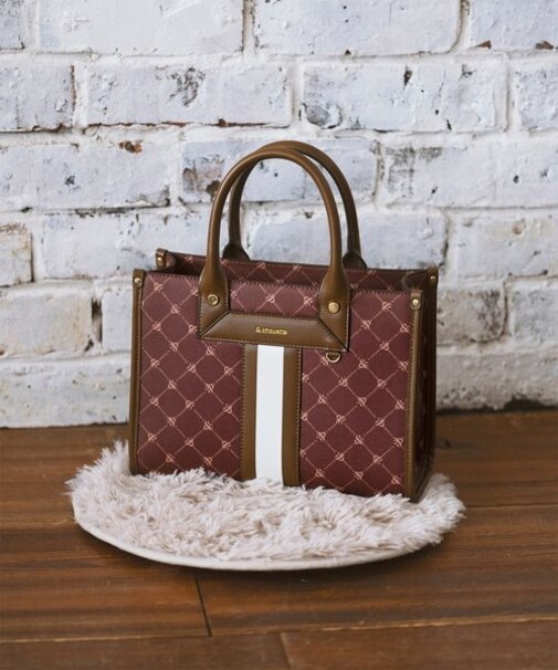 モノグラム センターライントートバッグ(小)