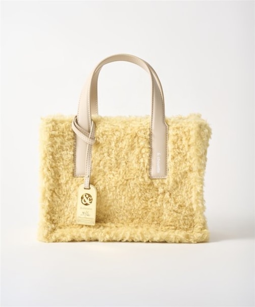 ボア トートバッグ