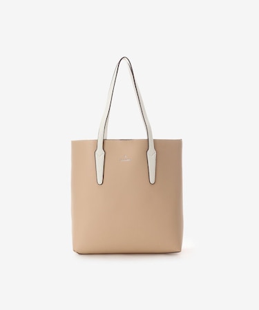 ★10周年記念★バイカラー縦型シンプルトート