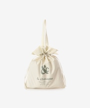 巾着トートバッグ