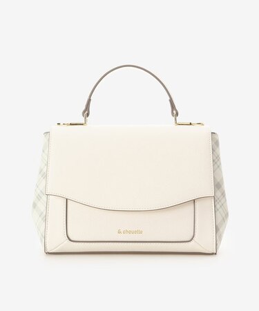 サイドチェック ショルダーバッグ