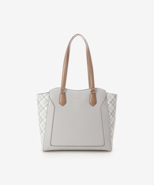 サイドチェック トートバッグ