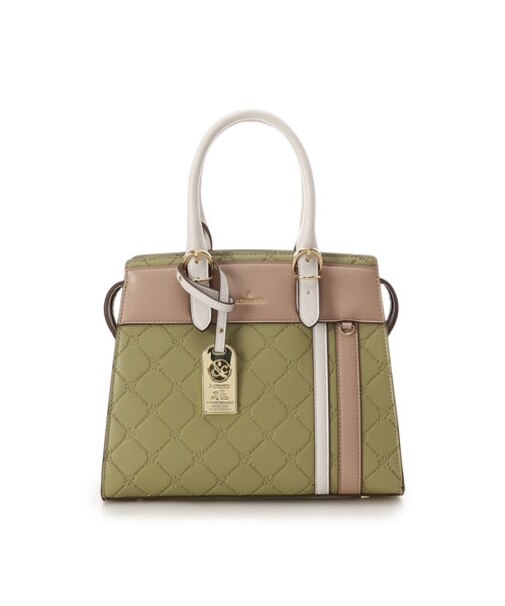 型押しモノグラム スポーティーラインハンドバッグ