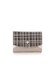 オリジナルチェック ビジュー付き折財布