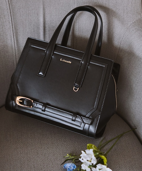 アンドシュエット（& chouette）/ベルトデザイン ハンドバッグ ベルトデザイン ハンドバッグ｜アンドシュエットの通販｜&mall（アンド