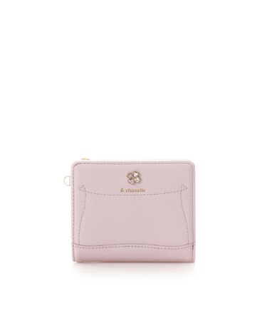 ビジュークローバー折財布