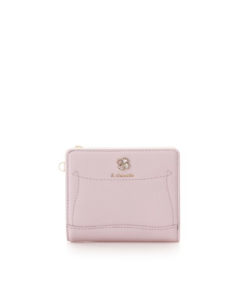 ビジュークローバー折財布
