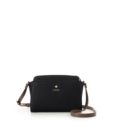 ビジュー付きショルダーバッグ