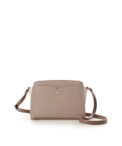 ビジュー付きショルダーバッグ