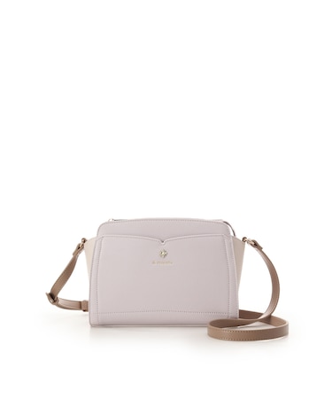 ビジュー付きショルダーバッグ