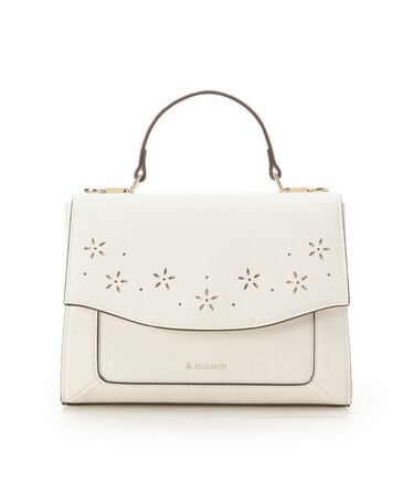 フラワーデザインフラップバッグ