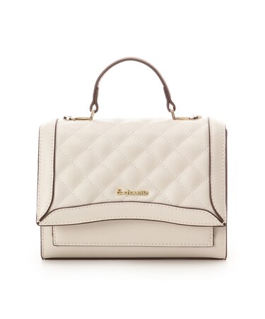 キルティングフラップバッグ