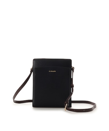 縦型スクエアショルダーバッグ