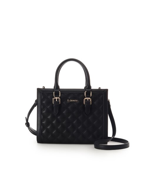 キルティングスクエアバッグ｜アンドシュエットの通販｜&mall（アンド