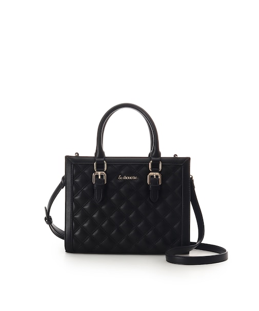 キルティングスクエアバッグ