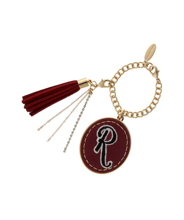 タッセルイニシャルチャームR