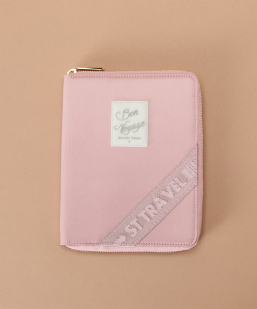 ST Travel ラウンドジップマルチパスポートケース S