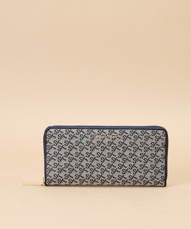 ST Jacquard ラウンド長財布