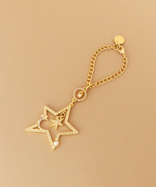 星モチーフ バッグチャーム