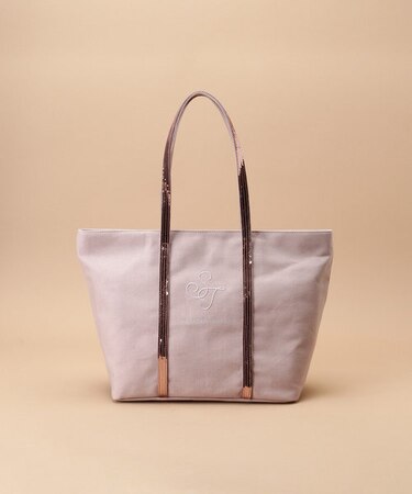 スパンコール キャンバストート 大サイズ