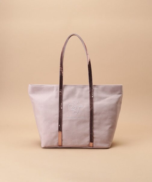 スパンコール キャンバストート 大サイズ